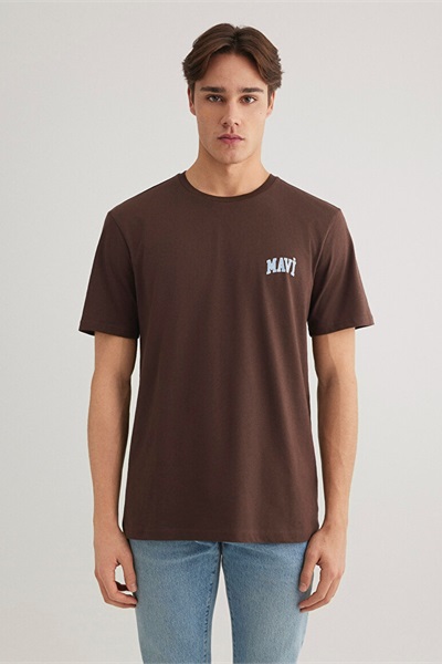 Mavi Logo Tişört Hot Fudge Erkek T-Shirt M0611714-88067 Hot Fudge