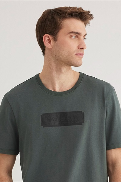 Mavi  Erkek T-Shirt M0612528-71598 Yosun Yeşili