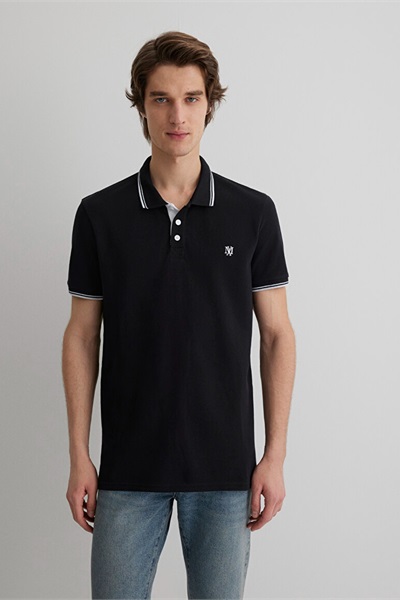 Mavi Polo Erkek T-Shirt M064164-900 Siyah