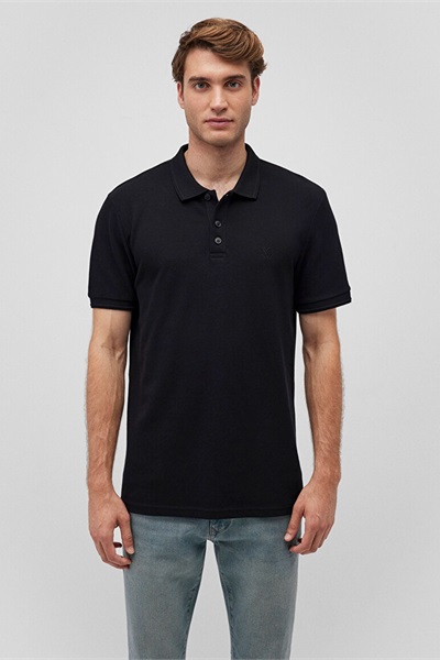 Mavi Polo Erkek T-Shirt M064946-21842 Siyah