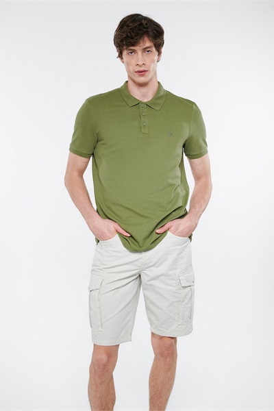 Mavi Polo Erkek T-Shirt M064946-28524 Yeşil