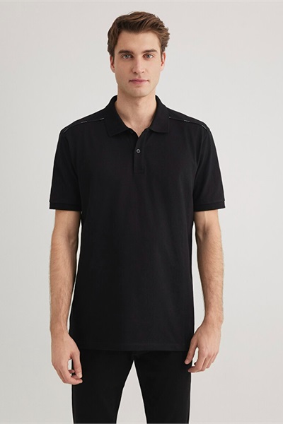 Mavi Polo Erkek T-Shirt M0612530-900 Siyah
