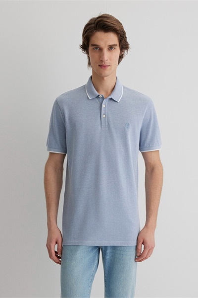 Mavi Polo Erkek T-Shirt M065900-30715 Mineral Yeşil