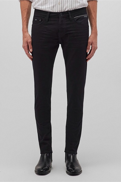 Mavi JAMES Erkek Jean Pantolon M0042421319 Coal Coated MAVI BLACK