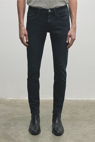 Mavi James Erkek Jean Pantolon M0042486543 Foggy Ink Lux Black
