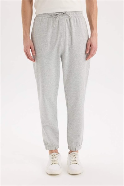 Defacto Erkek Eşofman Alt D4416AX/GR362 O.GREY MELANGE
