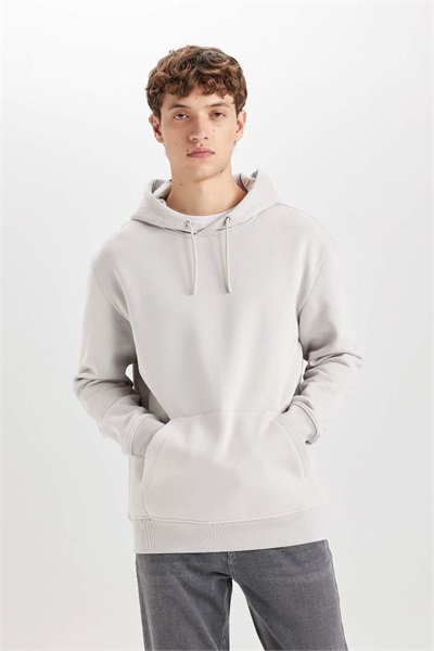 Defacto Erkek Sweat X8283AZ/GR184 LT.GREY