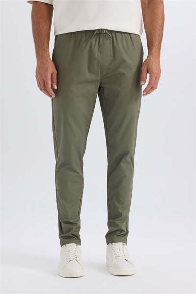 Defacto Erkek  Kanvas Pantolon Z9933AZ/KH488 LT.KHAKI