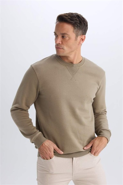 Defacto Erkek  Sweat T3777AZ/KH500 TEAK