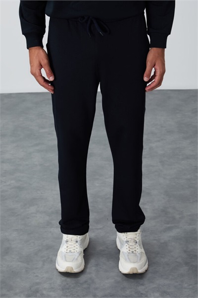 Tommy Life Düz Paça Erkek Eşofman Alt T06ER-84682 Lacivert