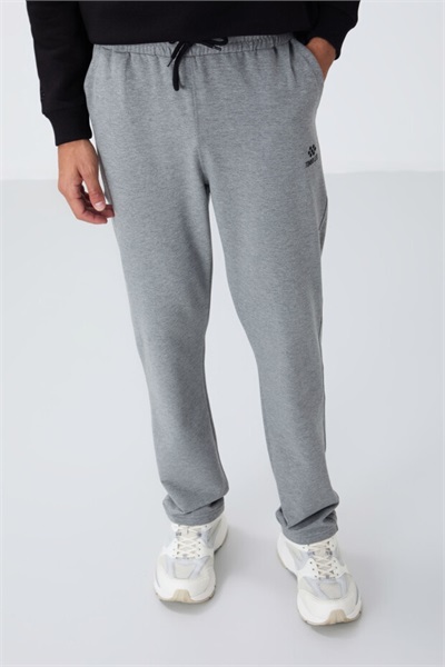 Tommy Life Düz Paça Erkek Eşofman Alt T06ER-84682 GB MELANJ