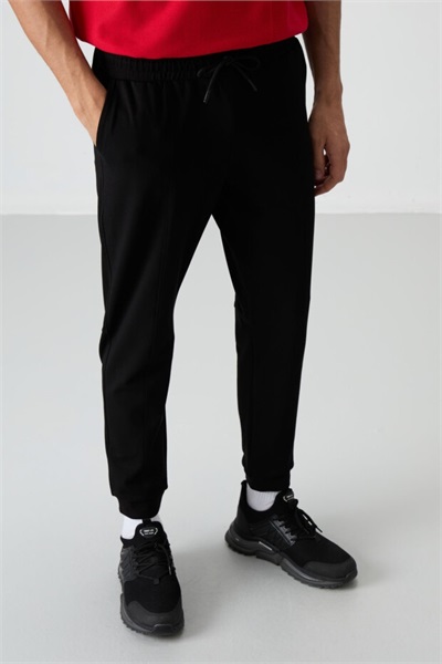 Tommy Life Erkek Eşofman Alt T15ER-82123_01 Siyah
