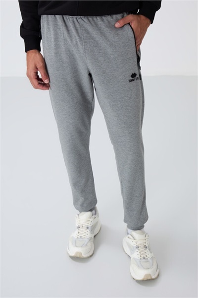 Jogger Paça Erkek Eşofman Alt T06ER-84651 GB MELANJ
