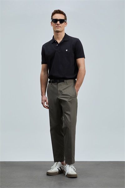 Lufian Laon Erkek T-shirt 111040206 SİYAH