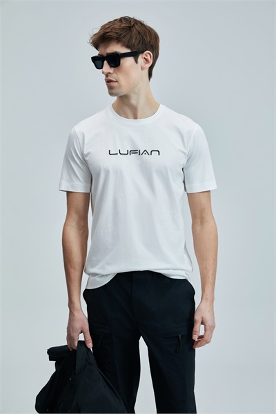 Lufian Fusıon Erkek T-shirt 111020250 BEYAZ