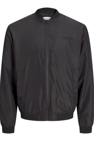 Jack & Jones Jjzack Bomber Erkek Ceket 12269097 BLACK