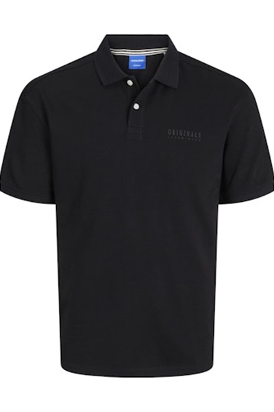 Jack & Jones Jorfrederıksberg Polo Ss Noos Erkek T-shirt 12263111 BLACK