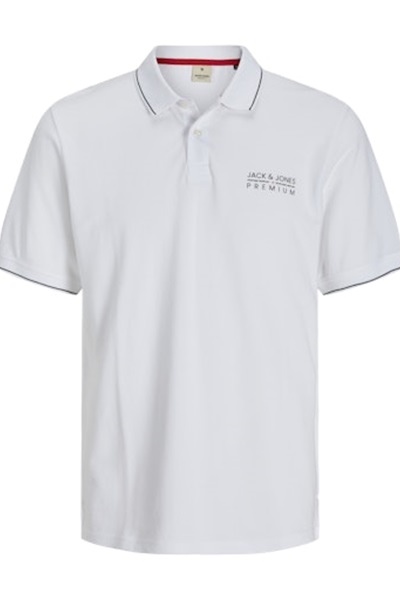 Jack & Jones Jprbluatlas Polo Erkek T-shirt 12275373 White
