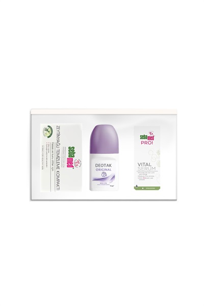 Bakım Kiti Mor(Kadın Deo+Serum+Sabun) Sebamed STD