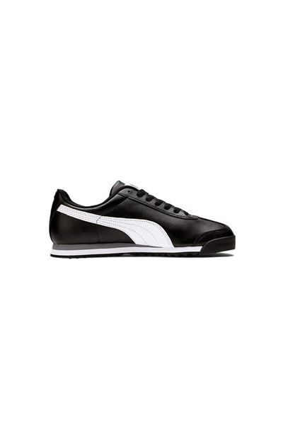 Puma Roma Basic Unisex Spor Ayakkabı 353572-11 black-white-silver