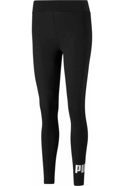 Puma Ess Logo Leggings Kadın Tayt 586832-01 BLACK