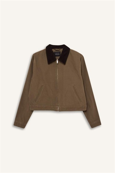 Defacto Kadın  Mont E6260AX/KH272 Khaki