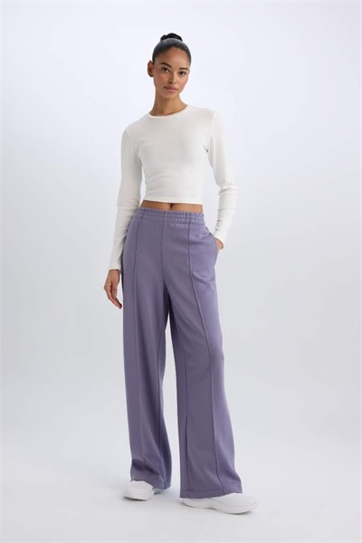 Defacto Kadın  Eşofman Alt D8316AX/PR505 LT.PURPLE