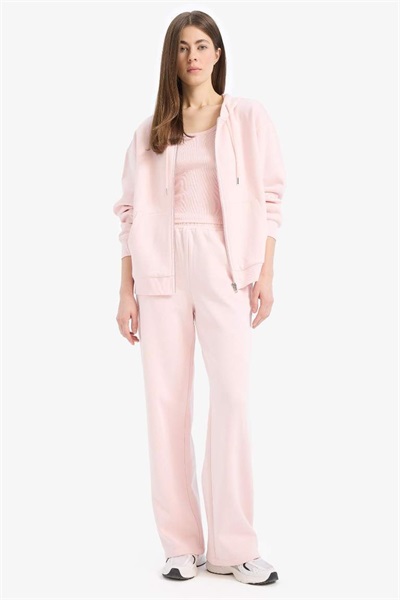Defacto Kadın  Kanvas Pantolon B8571AX/PN38 LT.PINK