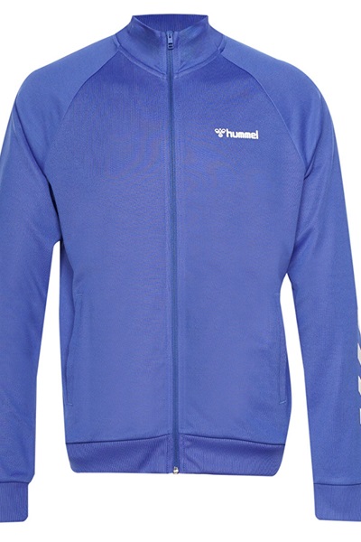 Hummel Hmlfalconzo Zıp Jacket Erkek Sweat 921133-7837 DAZZLING BLUE