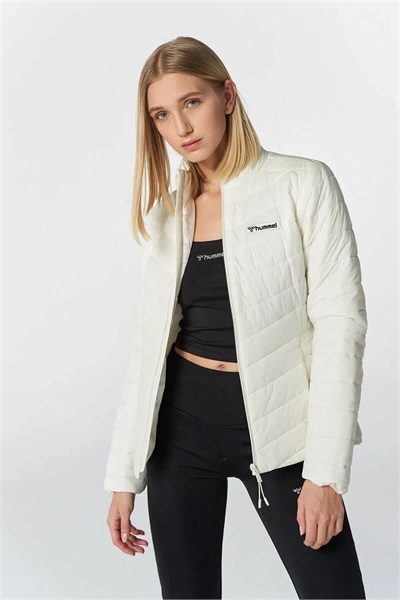 Hummel Hmlclınt Zıp Jacket Kadın Sweat 922159-9003 OFF WHITE