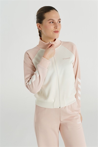 Hummel Hmlgenes Zıp Jacket Kadın Sweat 980350-3847 LIGHT PEACH