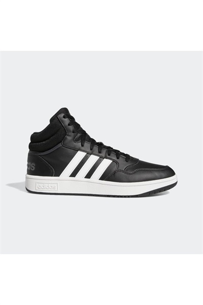 Adidas Hoops 3.0 Mıd Erkek Spor Ayakkabı GW3020 CBLACK/FTWWHT/GRESIX
