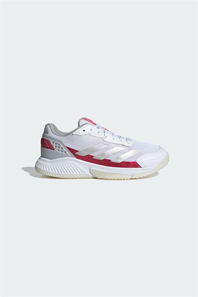 Adidas Courtquick Padel W Kadın Spor Ayakkabı IH3407 FTWWHT/SILVMT/LUCPNK