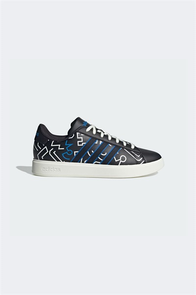 Adidas Grand Court 2.0 Erkek Spor Ayakkabı IH7765 Cblack/Brıgroyal/Off