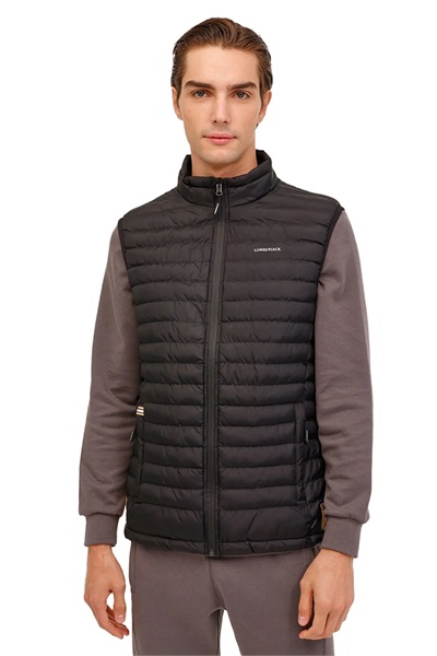 4W,Ml Brt Vest 4Pr Lumberjack Erkek Yelek A101742849 SIYAH