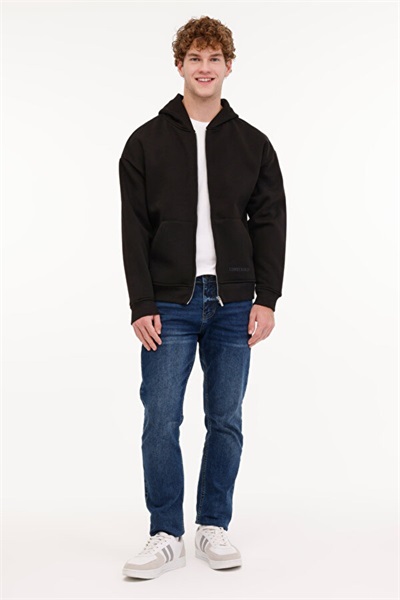 4W Mb Ros 18Hs112 4Pr Lumberjack Erkek Sweat A101813182 Sıyah