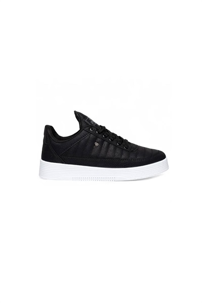 Filling Polo Erkek Spor Ayakkabı YZ01C074 Cilt Siyah Beyaz