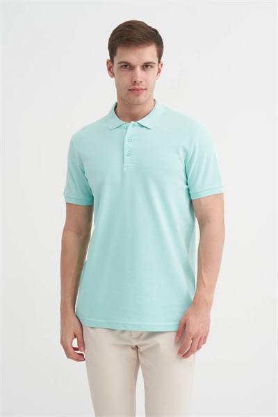 Cazador Erkek T-shirt 4613 AQUA YEŞİLİ