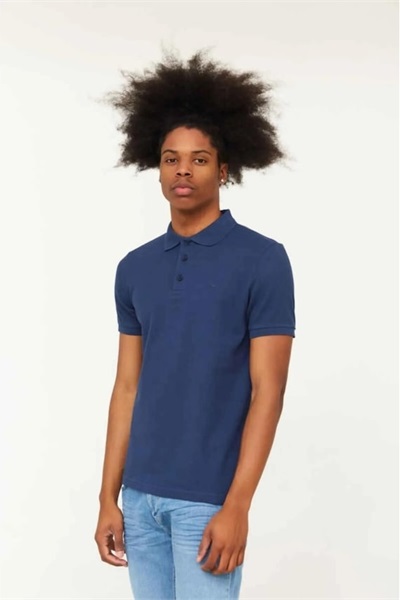 Cazador Erkek T-shirt 4613 İNDİGO