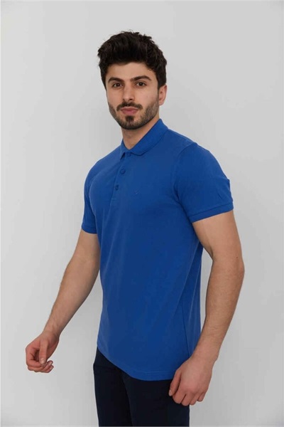 Cazador Erkek T-shirt 4613 CİVİT MAVİSİ