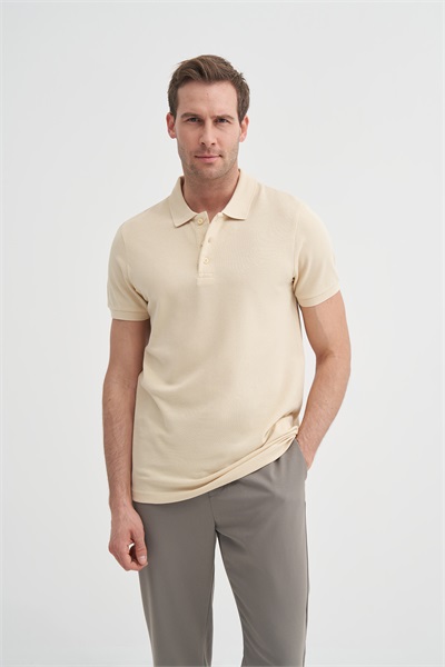 Cazador Erkek T-shirt 4613 BEJ