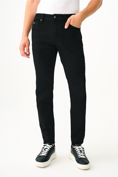Loft Justin Skinny Fit Erkek Jean Pantolon LF2034724 CHARLY BLACK