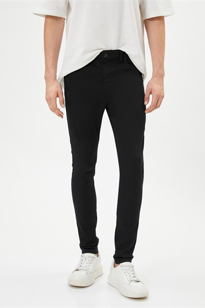 Koton JUSTIN Erkek Jean Pantolon 4SAM40053ND SİYAH