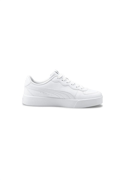 Puma Puma Skye Clean Kadın Spor Ayakkabı 380147-02 White-White-Silver