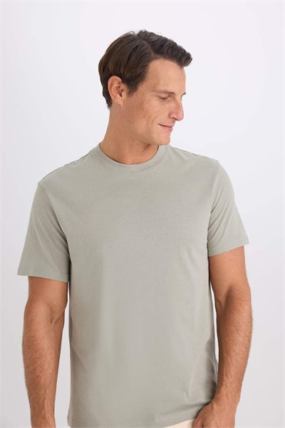 Defacto Erkek  T-shirt V7699AZ/GR321 GREY