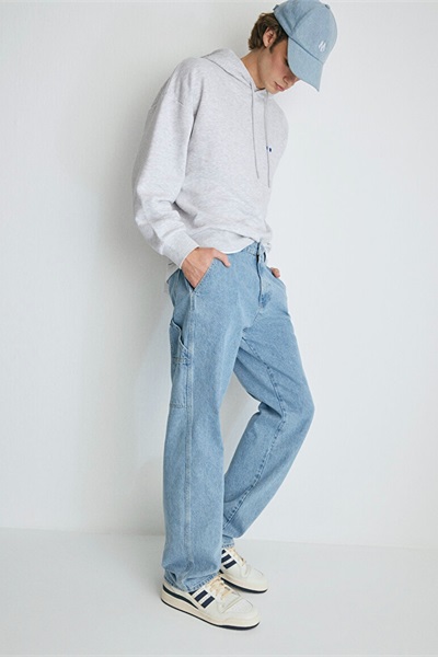 Mavi Loose Erkek  Jean Pantolon M0010069-82794 Lt Denim