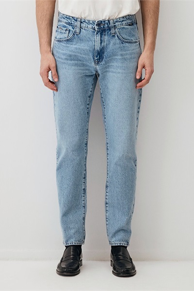 Mavi Tapered Erkek  Jean Pantolon M0010172-89642 Lt Premium Blue
