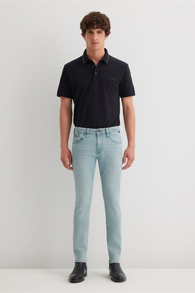 Mavi Skinny Erkek  Jean Pantolon M0042489802 Lt Used Mavi Black