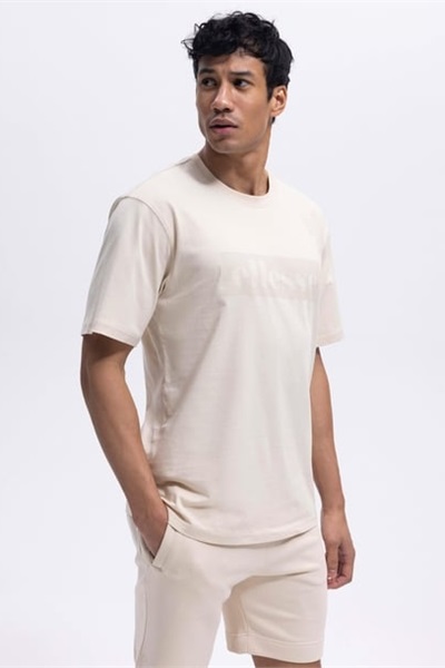 Ellesse Harıtage Erkek T-shirt EM390 ECRU