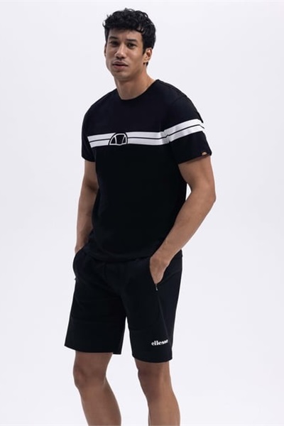 Ellesse Baselıne Erkek T-shirt EM442 Black